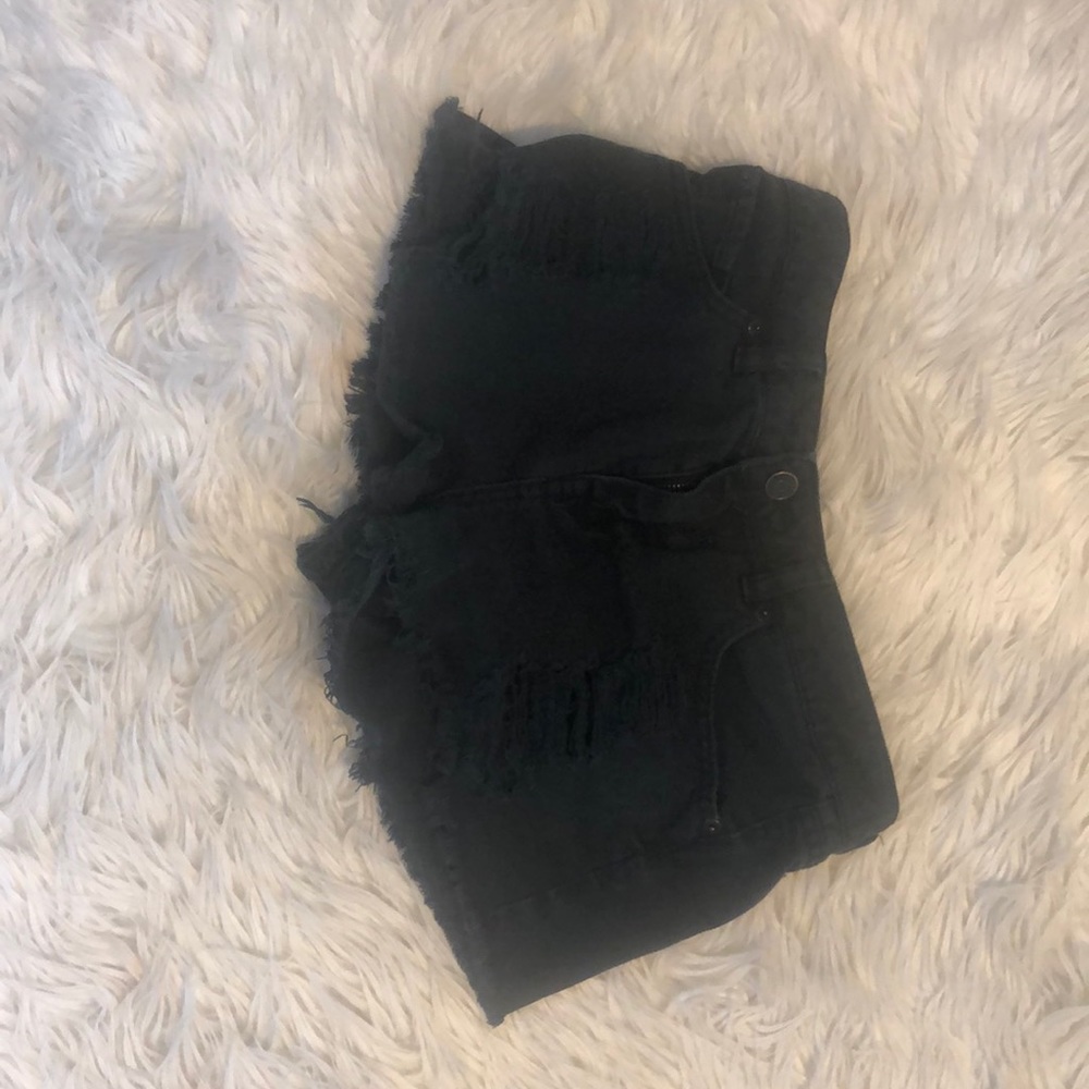 Black shorts